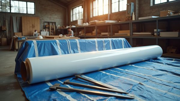 Choisir une bâche conforme pour un chantier ou un stand