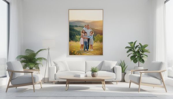 Créez un poster photo personnalisé unique : la décoration murale tendance en 2026