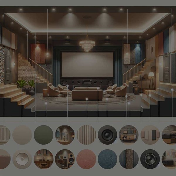 Quels sont les meilleurs revêtements muraux pour un sous-sol transformé en cinéma maison?