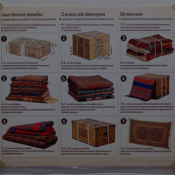 Quels sont les conseils pour déménager une collection de textiles anciens ou ethniques ?