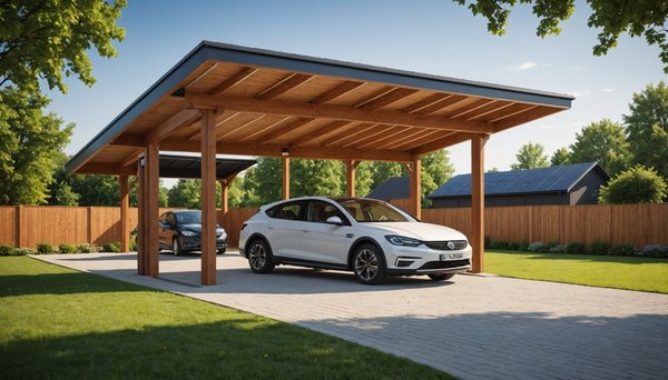 Solaire bois : transformez votre espace avec un carport moderne