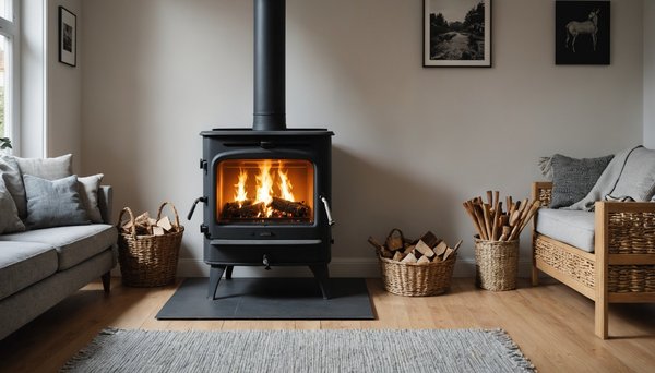 Optez pour un poêle à bois performant à lille avec flamme verte